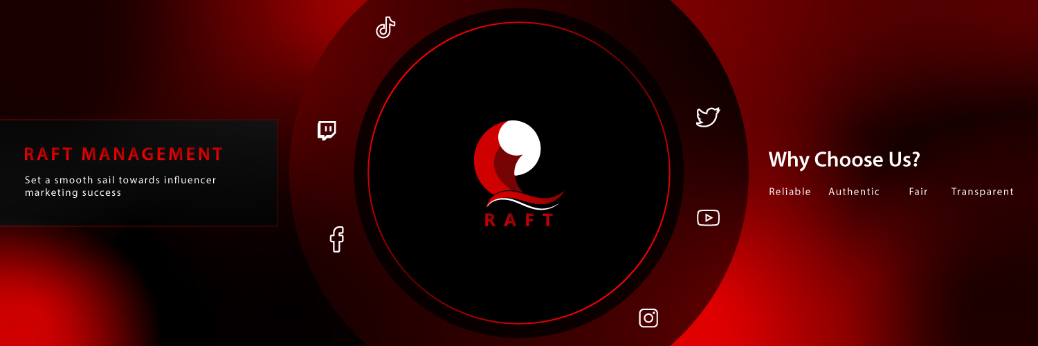 website banner cover design for RAFT by X7remes.